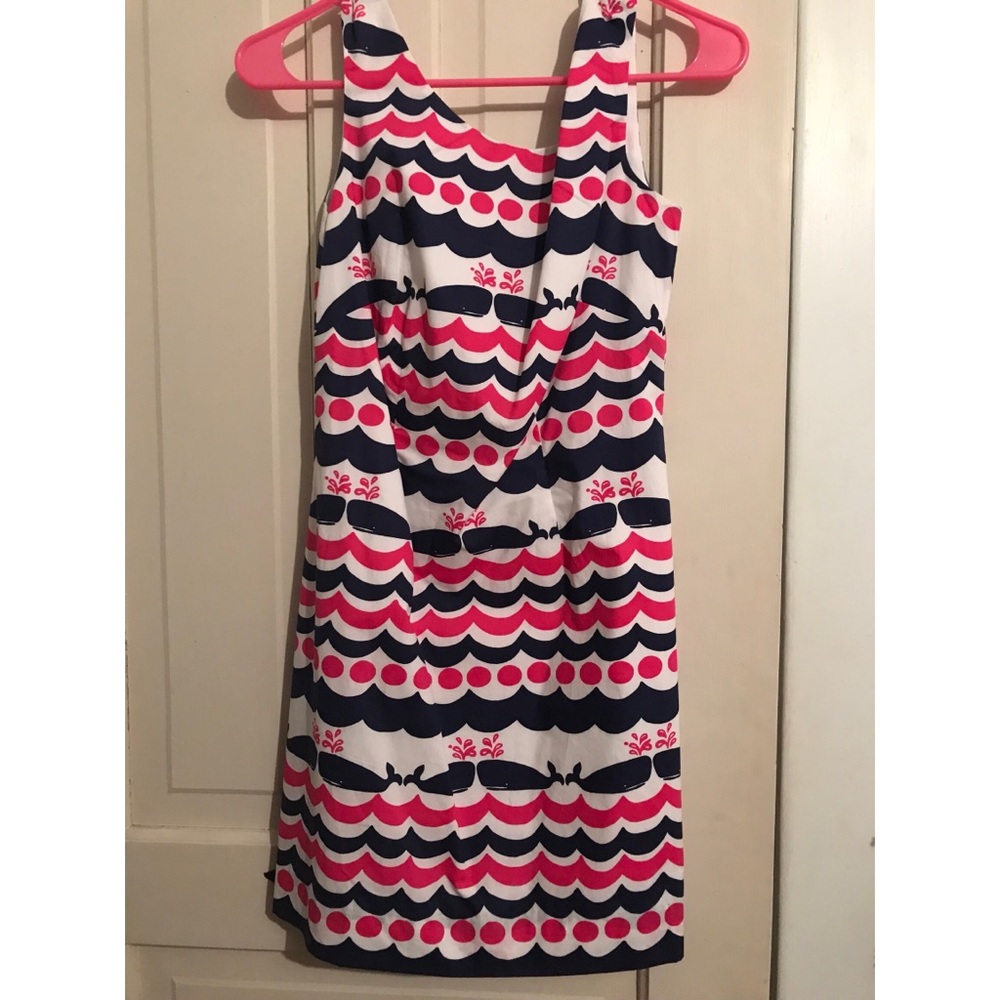 Lilly Pulitzer Delia, whale dress. WORN ONCE!